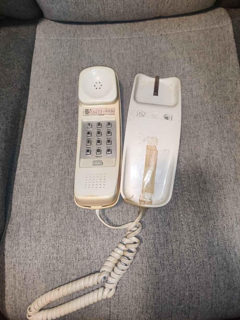 Vintage Corded Northwestern Bell Telephone CONAIRPHONE UNTESTED
